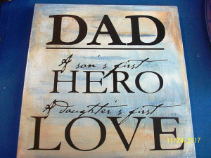 Wood Sign for Dad
