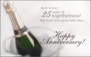 25th wedding anniversary anniversary wishes husband happy anniversary ...