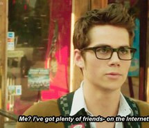funny cute nerd dylan o brien glasses quote