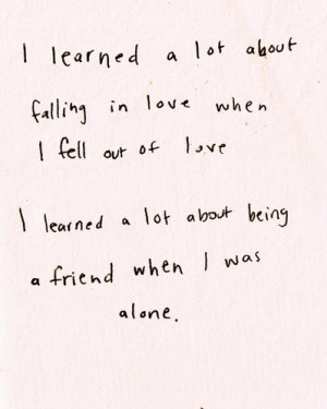Lonely Love Pics With Quotes Quotes about falling in love