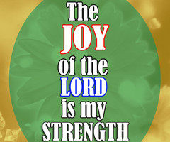 The joy of the Lord is my strength | Today I am Blessed and Inspired