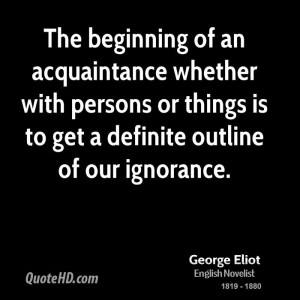 George Eliot Quotes