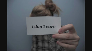 blonde, cliche, girl, i dont care, quote