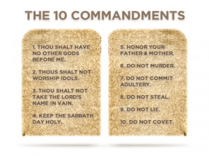 Bible Verses about 10 Commandments