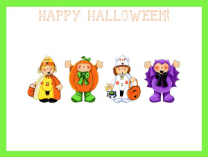 childrens halloween thank you note cards thank you cards are a great ...