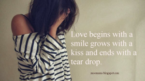 sad sms text message quotes in English, crying sad lonely alone girl ...