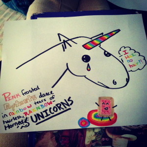 Related Pictures funny cats unicorns rainbows fields awesomeness ...