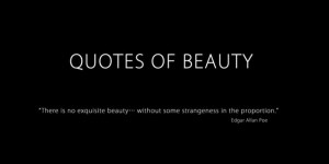 Quotes of Beauty