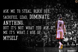 LeBron James Quote Wallpaper by tommyven