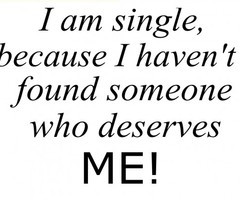 am single because quotes