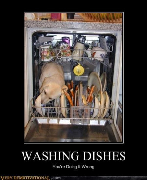 Washing Dishes This Way Saves Water!