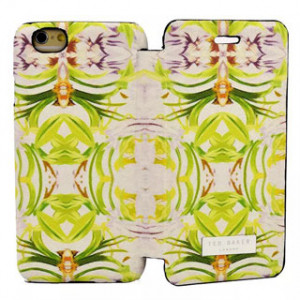 Ted Baker Flip iPhone 6 Case Green Plant