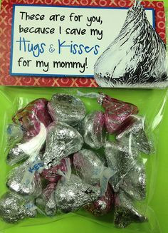 Hershey's Hugs & Kisses Valentine @ I need these for Lj's teachers but ...