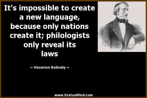 ... only reveal its laws - Vissarion Belinsky Quotes - StatusMind.com