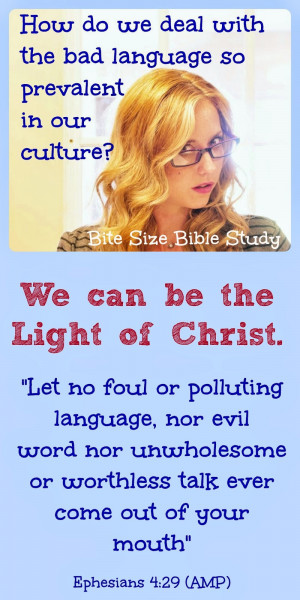 cussing, cursing, profanity, bad language, Bible, Philippians 2:14-15 ...