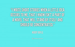Write a Short Story Quote