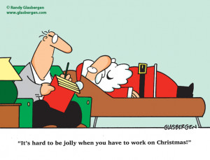 Christmas Cartoons, Santa, Santa Claus, psychiatrist, psychiatry ...