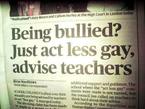 Funny photos funny weird newspaper headline bullies