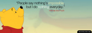 Click below to upload this Winnie The Pooh Quote Cover!