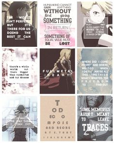 ... Training, Animal Quotes, Animee Quotes, Fullmetal Alchemist Sad, Fmab