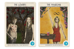 Misty Day (Lily Rabe) is the wise Hermit; Myrtle Snow (Frances Conroy ...