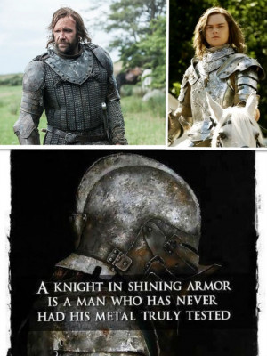 knight-in-shinining-armor-is-a-man-who-has-never-had-his-metal ...