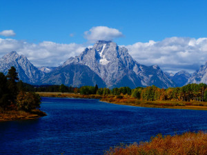 Snake River And The Tetons