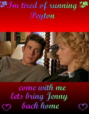 jake and peyton - one-tree-hill-quotes Photo