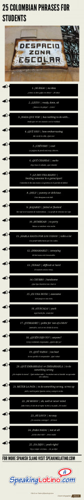 ... of Spanish Slang Expressions Every Student Should Know: INFOGRAPHIC