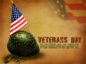 Veterans Day – But The Freedom That They Fought For And The Country ...