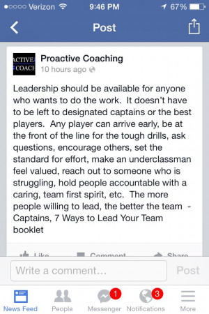 This is something I always want my players to understand.