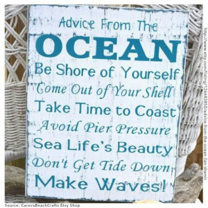 Cool idea for a sign to make..or use in beach vacation scrapbook