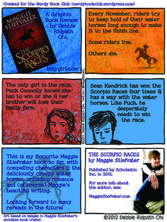 Graphic Book Review of The Scorpio Races by Maggie Stiefvater