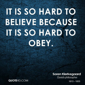 Soren Kierkegaard Quotes