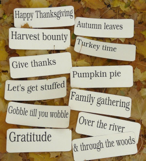 Happy Thanksgiving Phrases, Quotes, Sayings 2014