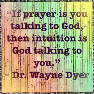 Intuition (that GUT feeling!)