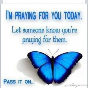 praying for you
