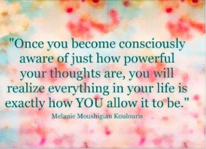 The power of your thoughts