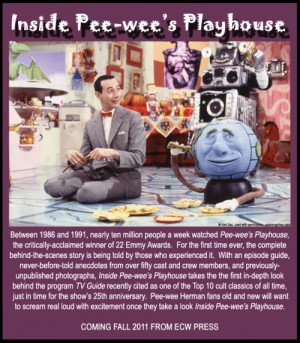 pee wee s playhouse by caseen gaines gaines first book inside pee wee ...