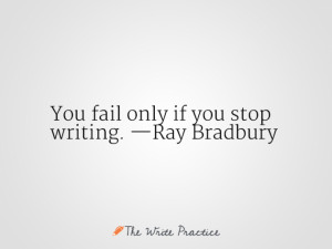 hero here, Ray Bradury, with a quality nugget of wisdom. Bradbury ...