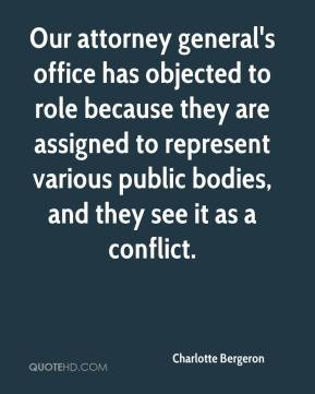 Our attorney general's office has objected to role because they are ...