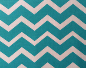 teal chevron desktop background Teal Chevron Fabric by the