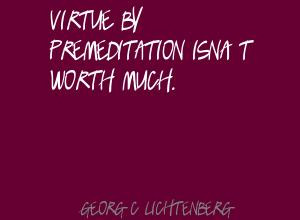 Premeditation Quotes