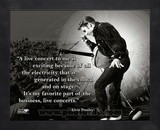 Elvis Quote Framed Memorabilia