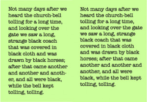 Space Typography Fixed One Length