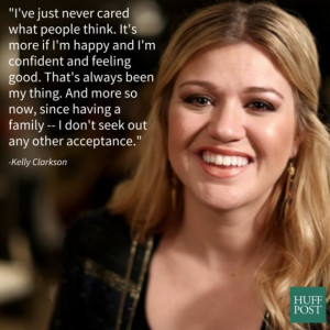 ... some of the singer's most empowering quotes. Happy birthday, Kelly