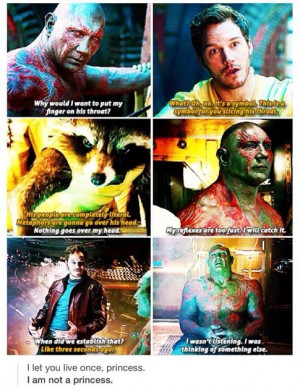 Guardians of the Galaxy- LOVE this movie. Probably the funniest Marvel ...