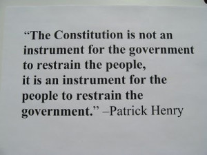Patrick Henry quote