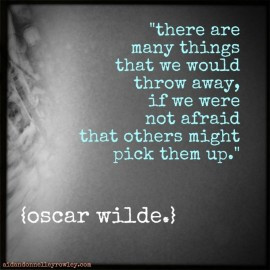 Throwing Things Away