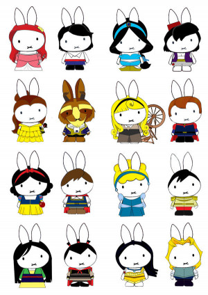 bunny, characters, cute, disney, generation miffy